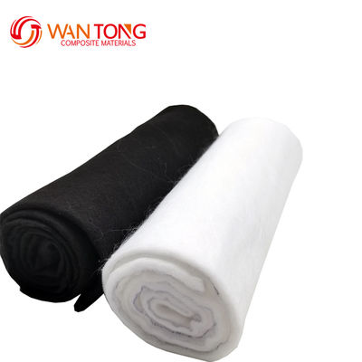 Estilo de design contemporâneo 150GSM Preto PP Pet Geotextil não tecido para construção rodoviária
