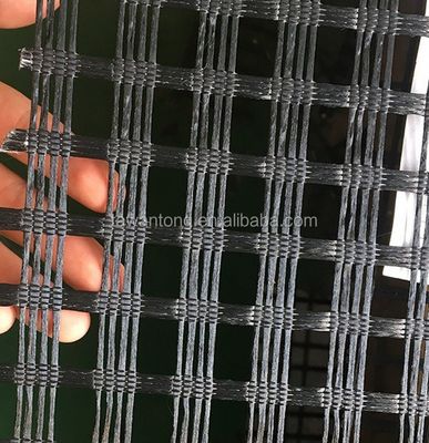 Estilo de Design Chinês Padrão ISO 50kn Geogrid de Fibra de Vidro de Vidro para Construção Rodoviária