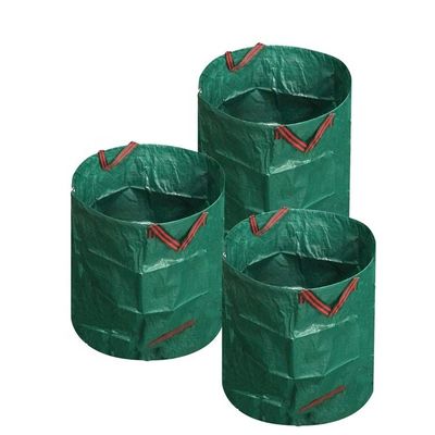 Sacos de lixo de jardim dobráveis Sacos de lixo pesados de gramado piscina pátio Saco de folhas Temporada Inverno
