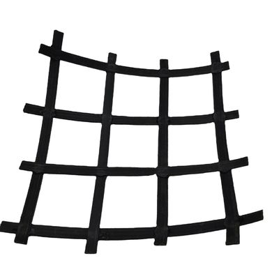 20kn-1200kn Geogrid composto de aço e plástico para construção de estradas e estabilização do solo