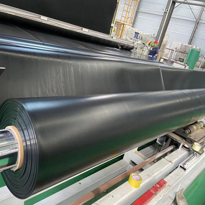 Folha de plástico preto Liner de lago impermeável Geomembrana HDPE 0,2 mm/0,5 mm/1,0 mm/2,0 mm