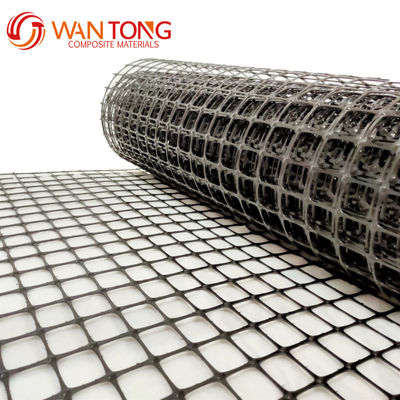 Estilo de design chinês 50-50kn/M PP Biassal Geogrid de plástico para reforço de ferrovias e aeroportos