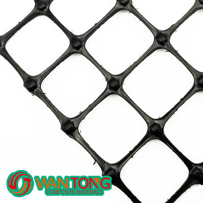 Grelha de plástico biaxial de 50/50kn de PP perfeita para reforço do solo na construção de estradas