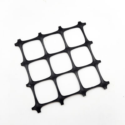 1-6m Largura Preto Pet não tecido Geotextil Composito PP Plástico 25kn Bi-axical Geogrid para reforço de estradas Venda