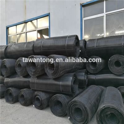 CE/ISO9001 Acreditado PP HDPE Geogrid uniaxial para reforço de beira-mar
