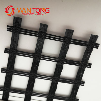 Alta resistência à tração Poliéster PVC Biassal Geogrid Design tradicional para industrial