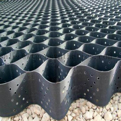 330 mm-1000 mm Distância de solda Geocell HDPE para proteção contra inclinações
