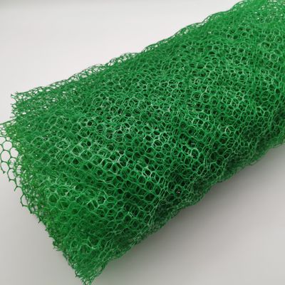 Geomata 3D de camada protetora composta para drenagem e proteção de plantas em villas HDPE