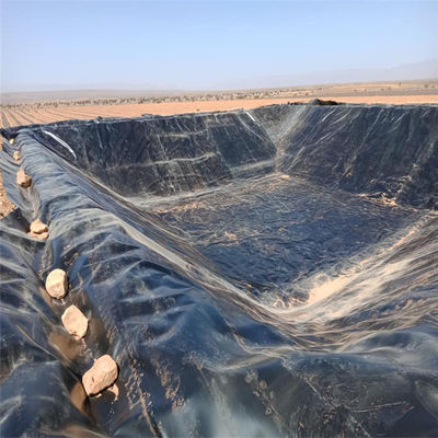 Geomembrana de Design Industrial Liner de barragem lisa para Geomembrana de HDPE inferior de 1,5 mm