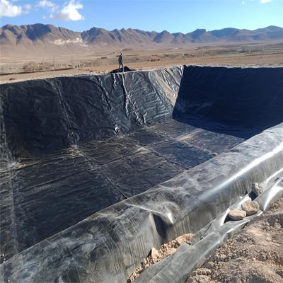 Geomembrana de Design Industrial Liner de barragem lisa para Geomembrana de HDPE inferior de 1,5 mm