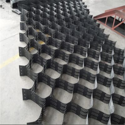 Geocell de estrada de entrada e proteção de inclinação de HDPE Geocell para estrada reforçar 50 mm de altura inferior