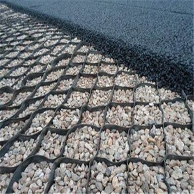Geocell de estrada de entrada e proteção de inclinação de HDPE Geocell para estrada reforçar 50 mm de altura inferior