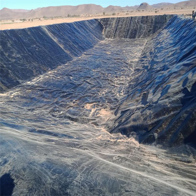 Reservatórios circulares de geomembrana de HDPE virgem ou reciclado para aquicultura