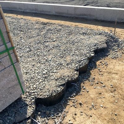 Grelha de pista de grava de geocélula de plástico certificada pela SGS para melhor desempenho e segurança