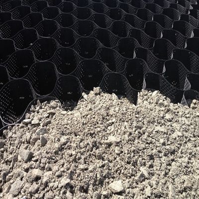 Grelha de pista de grava de geocélula de plástico certificada pela SGS para melhor desempenho e segurança
