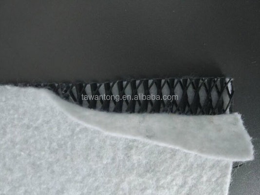 Rede de drenagem composta 3D de alta resistência HDPE de 30-100 m de comprimento de rolos para proteção rodoviária