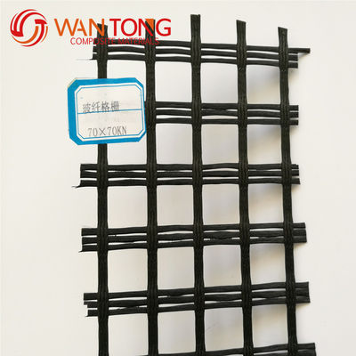 Geogrid 40/40 de fibra de vidro exterior para reforço e reforço de engenharia civil