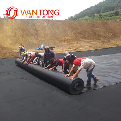 Estilo de Design Moderno 1mm HDPE Geomembrane Liner Personalizado para Soluções de revestimento de túneis