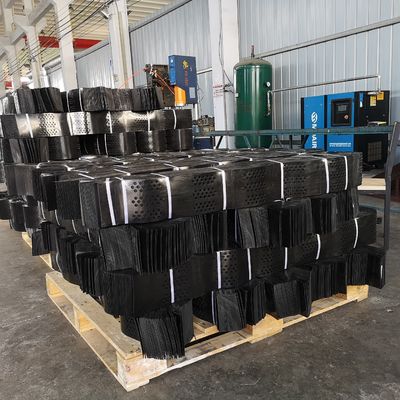 Dimensão solicitada Garrafa estabilizadora de rede de geocell de HDPE para vias de entrada Material tradicional