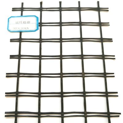 CE/ISO9001 Aprovado 25-200kn/m Construção Rodoviária Maçã Uniaxial Biaxial PVC revestida de Poliéster Geogrid