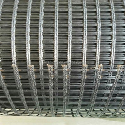 CE/ISO9001 Aprovado 25-200kn/m Construção Rodoviária Maçã Uniaxial Biaxial PVC revestida de Poliéster Geogrid