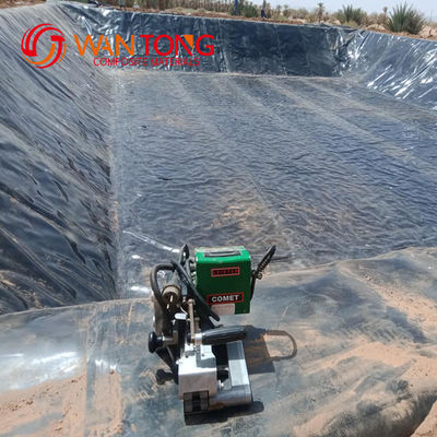 1 mm Hdpe de geomembrana para revestimento de lagoa de barragem de lagoa fabricado de acordo com a norma ASTM GRI-GM13