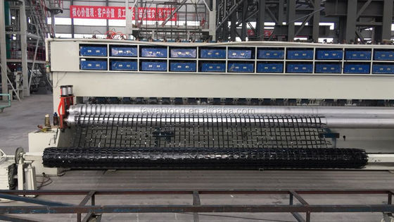 Geogrids Biasais de Polipropileno Extrudado 50m Geogrids de comprimento para várias aplicações