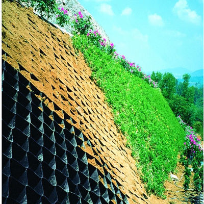 Superfície lisa texturizada de 100 mm de altura Geocell HDPE para projetos de infraestrutura duradoura