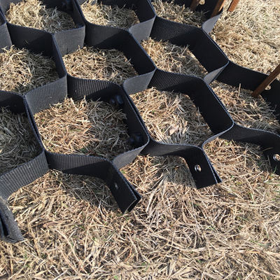 Superfície lisa texturizada de 100 mm de altura Geocell HDPE para projetos de infraestrutura duradoura