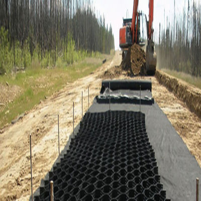 Superfície lisa texturizada de 100 mm de altura Geocell HDPE para projetos de infraestrutura duradoura