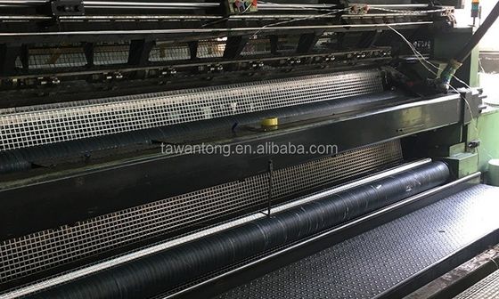 Filipinas Geogrid de fibra de vidro Composite Geotextile Pavimento Geogrid para galpão de garagem