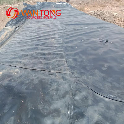 ASTM GRI-GM13 Norma de impermeabilização Lldpe Ldpe 0,5 mm Folha de geomembrana de HDPE para piscinas de aquicultura
