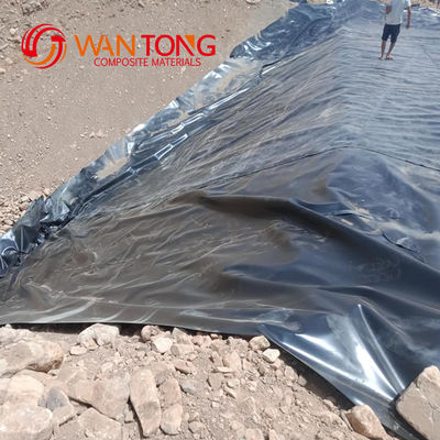 Folha de geomembrana EPDM 0,5 mm Forro de lago azul para impermeabilização LLDPE HDPE