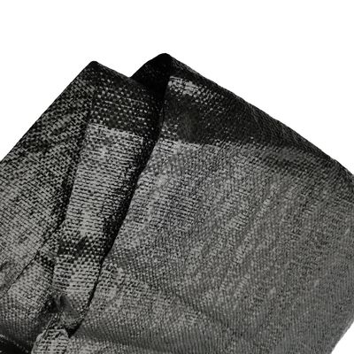 Folha de revestimento de plástico para controle de ervas daninhas de jardim