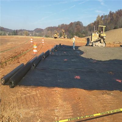 Geogrid de poliéster para construção de estradas