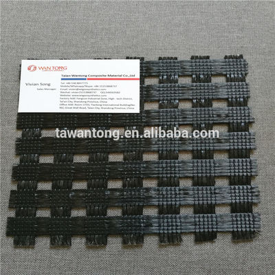 Geogrid de poliéster para construção de estradas
