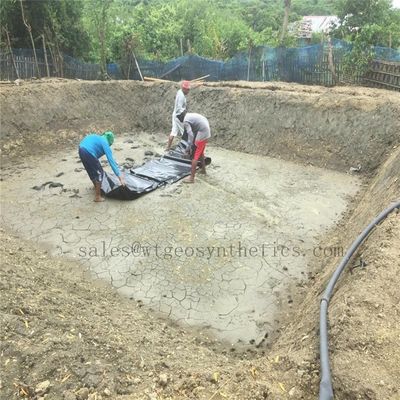 Superfície suave texturizada 1,5 mm Geomembrana de HDPE para barragem de plástico à prova d'água 1,0 mm