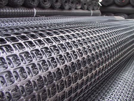 Reforço de inclinação com 40kn/M Bi-axial Bi-direcional Polipropileno PP Geogrid Plástico