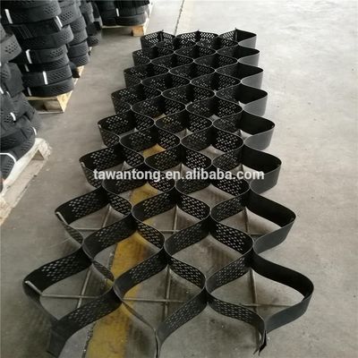 2m largura Geocell HDPE para estabilização do solo Paredes de retenção Durável e de longa duração