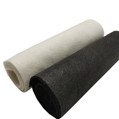 Estilo de design contemporâneo 150GSM Preto PP Pet Geotextil não tecido para construção rodoviária