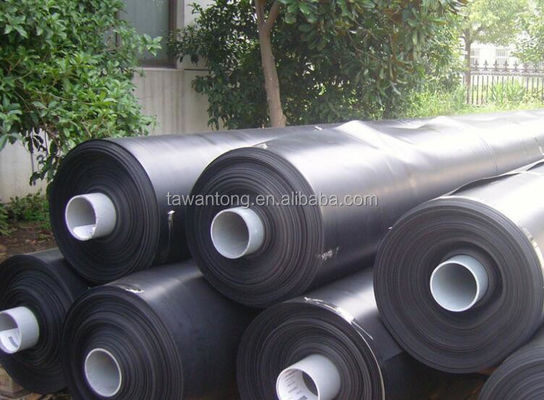 Taian Wantong Geomembrana de 1,5 mm de espessura por m2 para 2-8 m de largura HDPE LDPE LLDPE EPDM EVA