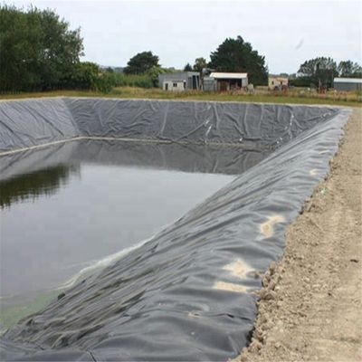 0.2 mm Geomembrana de HDPE Revestimentos de lonas impermeáveis para lagoas de aquicultura Biofloc