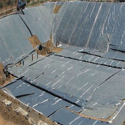 0.2 mm Geomembrana de HDPE Revestimentos de lonas impermeáveis para lagoas de aquicultura Biofloc