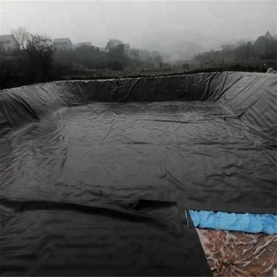 0.2 mm Geomembrana de HDPE Revestimentos de lonas impermeáveis para lagoas de aquicultura Biofloc