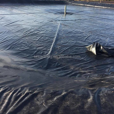 Geomembrana lisa HDPE Barragem Tanque de peixe Agricultura Poço Liner Geomembranas 1mm 2mm