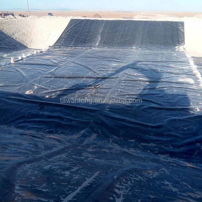 Geomembrana lisa HDPE Barragem Tanque de peixe Agricultura Poço Liner Geomembranas 1mm 2mm