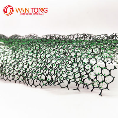 Paisagem Rede plástica de aço Reforço de grama 3D Mat Geomat para controle de erosão