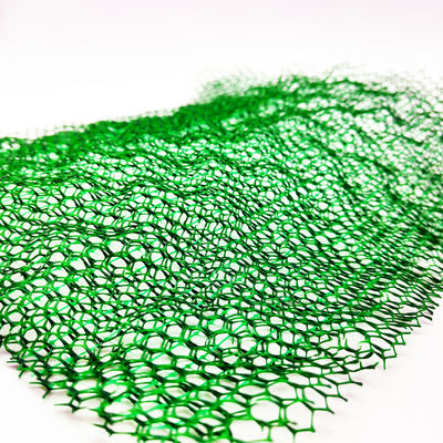 Paisagem Rede plástica de aço Reforço de grama 3D Mat Geomat para controle de erosão