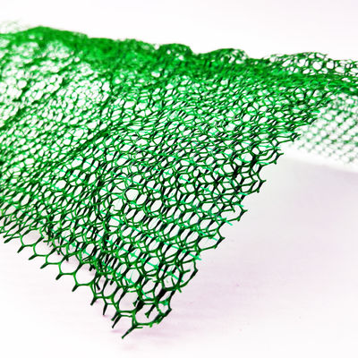 Paisagem Rede plástica de aço Reforço de grama 3D Mat Geomat para controle de erosão