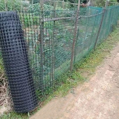 Postes de vedação de plástico reciclado para agricultura Geogrid para construção de estradas